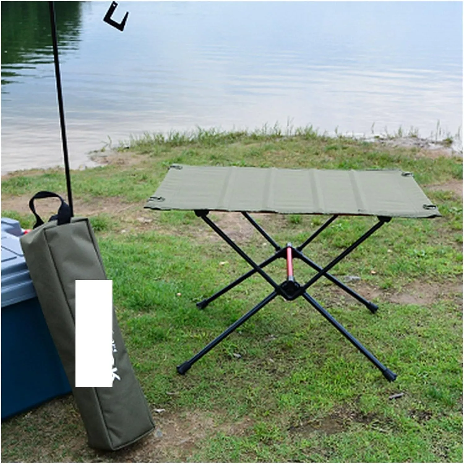 Folding Dining Table Aluminum Alloy Outdoor Furniture Dinner Desk for Family Party BBQ Picnic Portable Foldable Camping Table (Color : D-01)