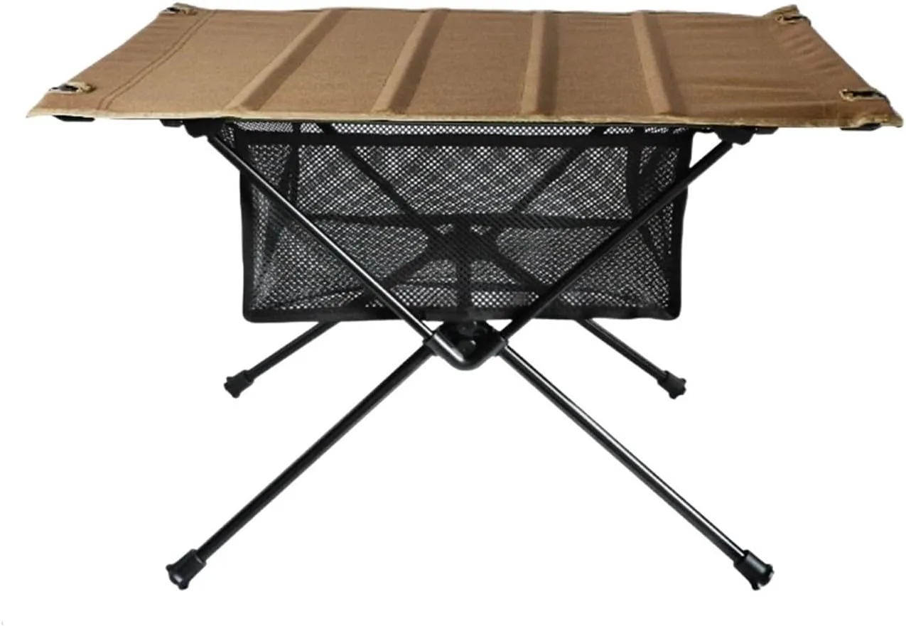 Folding Dining Table Aluminum Alloy Outdoor Furniture Dinner Desk for Family Party BBQ Picnic Portable Foldable Camping Table (Color : D-01)
