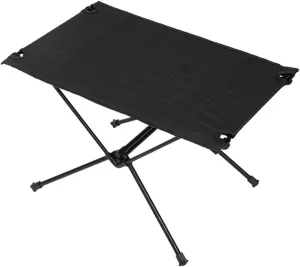 Folding Dining Table Ultralight Picnic Tables Folding Load-Bearing Hiking Aluminium Outdoor Camping Table Portable Foldable Deskstrong Climbing (Color : Black)