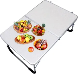 Folding Table Lightweight Computer Desk for BBQ Camping and Setup Compact Design for Outdoor Activities and Indoor