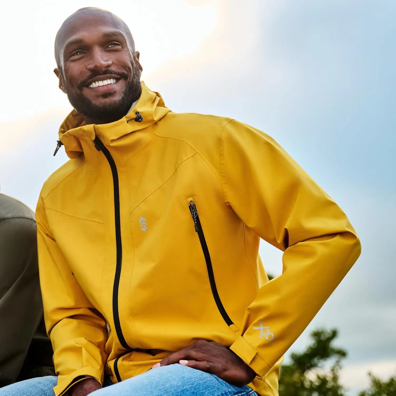 Free Country Men's Hydro Lite X2O Squall Rain Jacket