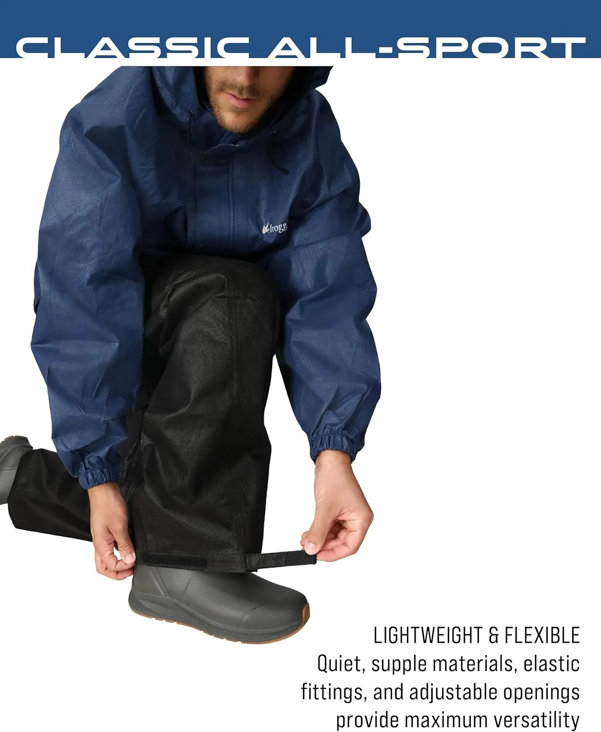 FROGG TOGGS Men's Classic All-Sport 3-Layer Waterproof Breathable Rain Suit