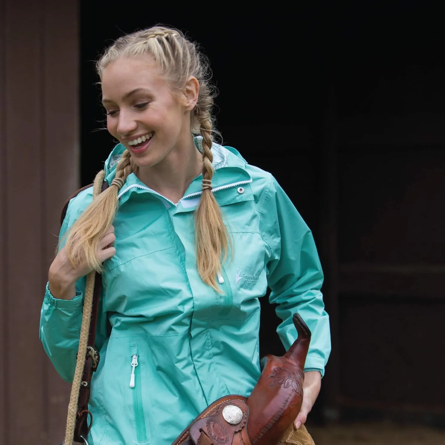 FROGG TOGGS Women's Java Toadz 2.5 Ultra Light Waterproof Breathable Rain Jacket