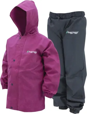 FROGG TOGGS Youth Polly Woggs Waterproof Breathable Rain Suit