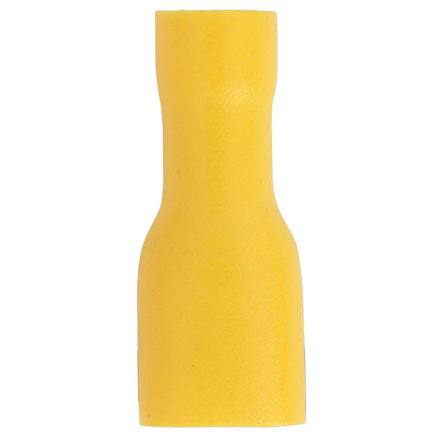 Fully Insulated Terminal 6.3mm Female Yellow Pack of 100 Sealey