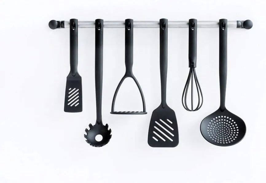 GARIAN Brabantia 365263 Small Spatula, All Nylon, Black