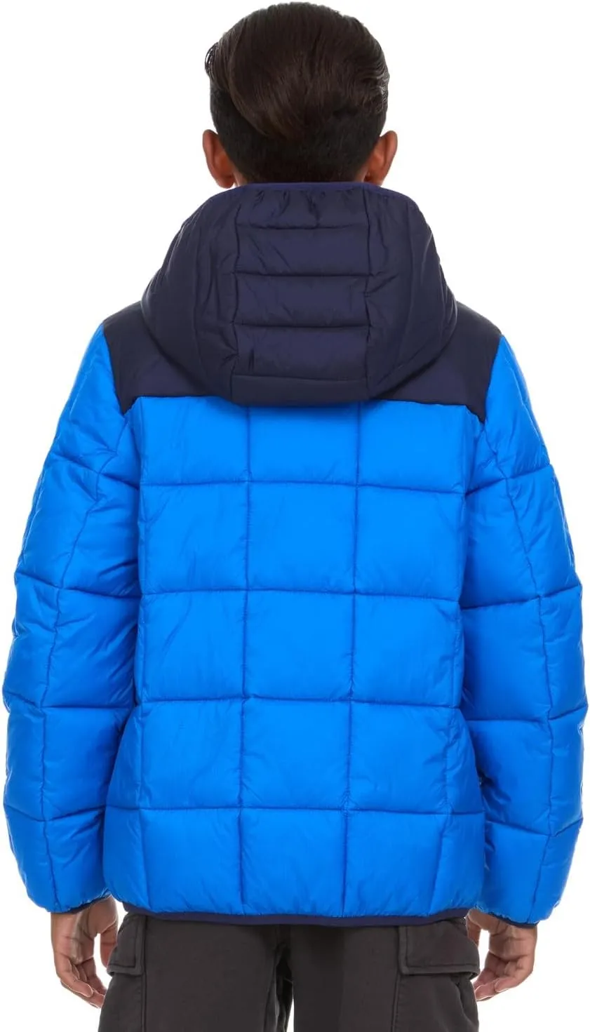 Gerry Packable Puffer Jackets for Girls and Boys, Hooded Girls and Boys Winter Coat
