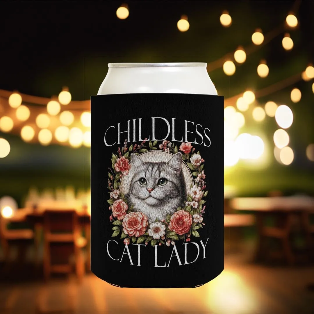 Gifts for Liberals Childless Cat Lady 2-Pack Can Drink Thermocoolers