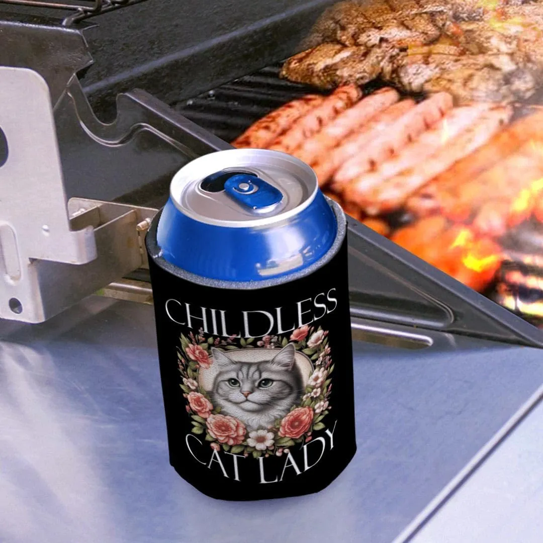 Gifts for Liberals Childless Cat Lady 2-Pack Can Drink Thermocoolers