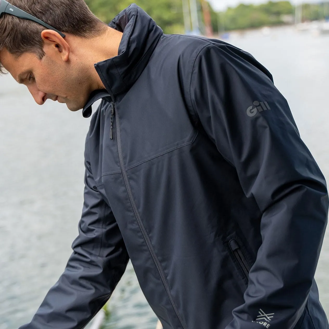 Gill Mens Crew Pilot Jacket - Breathable, Waterproof & Windproof