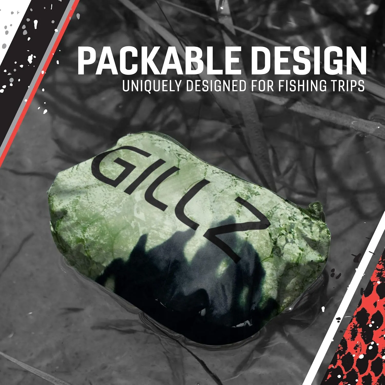 Gillz Waterman Lightweight Packable Waterproof Jackets for Men with Sealed Seams and Packable Design