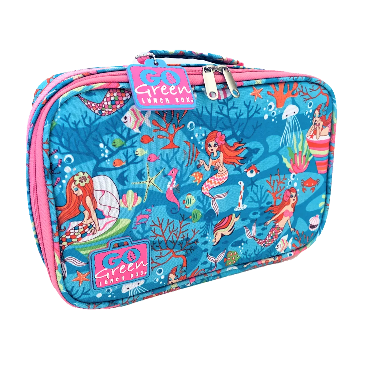 Go Green | Insulated Bag, Ice Pack & Drink Bottle