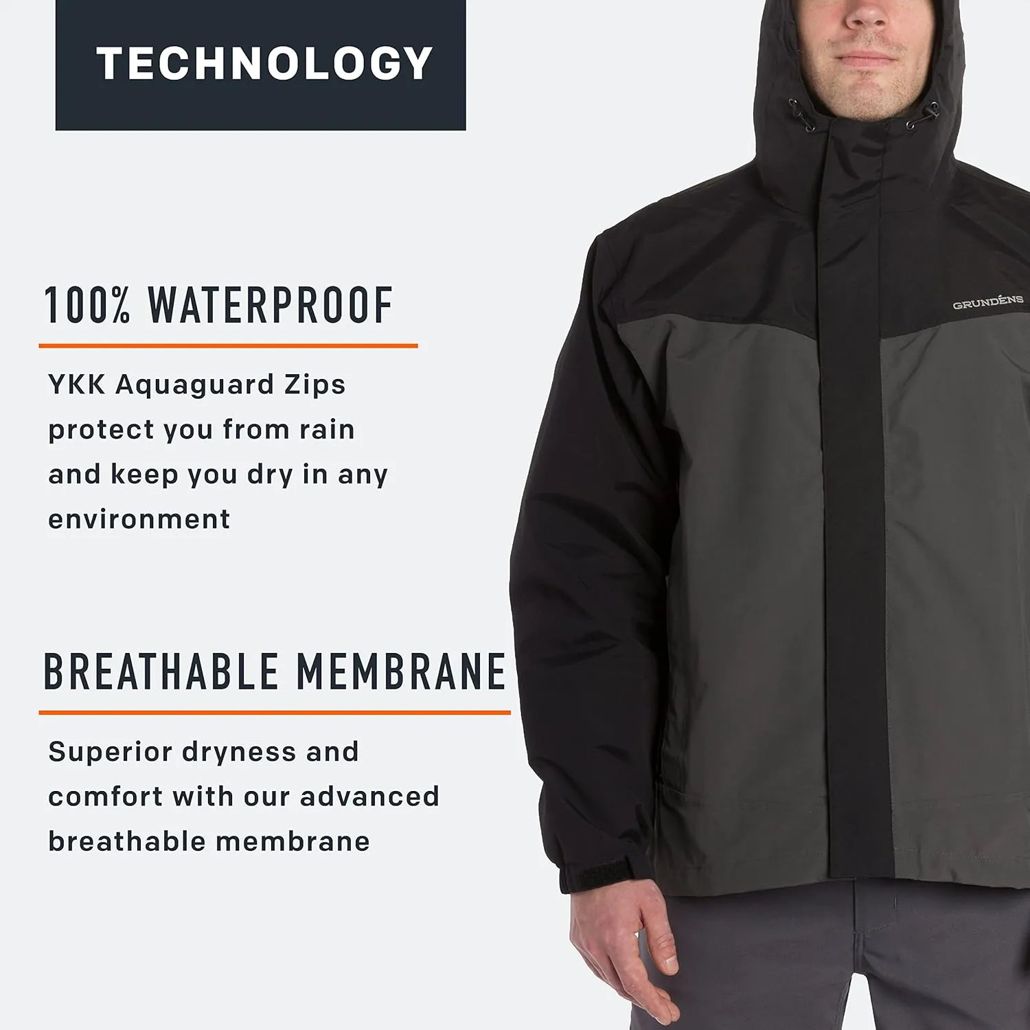 Grundéns Men’s Full Share Jacket | Waterproof, Breathable