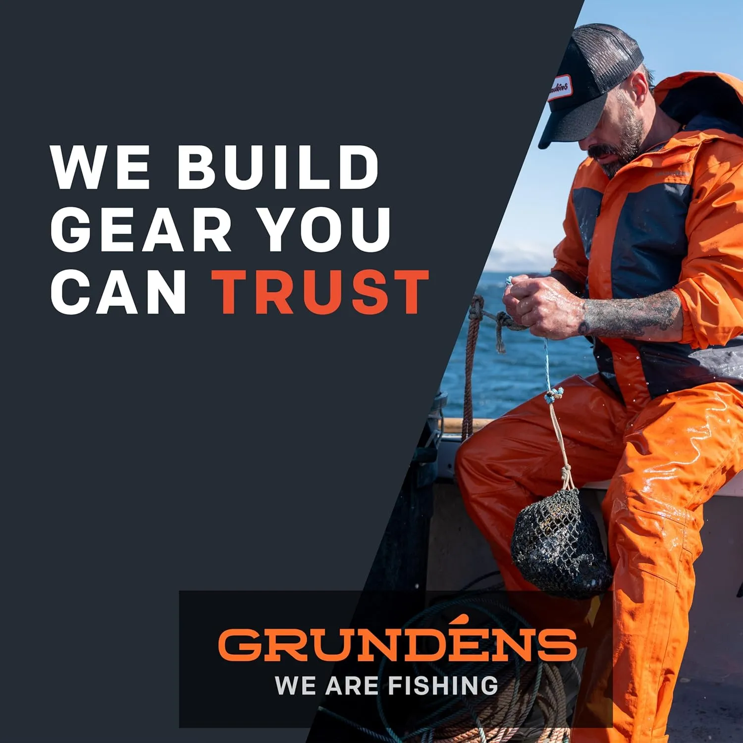 Grundéns Men’s Full Share Jacket | Waterproof, Breathable