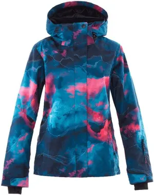 GS SNOWING Women's Ski Jackets Snowboard Coats Windproof Waterproof Insulated Warm Winter Mountain Hooded Jacket with Belt