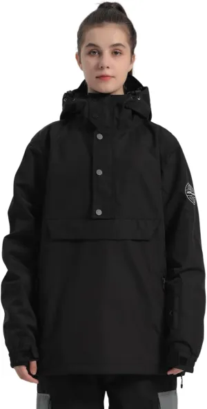 GSOU SNOW Women Ski Jacket Snow Coat Waterproof Windproof Snowboarding Jacket Coat Insulated Warm Winter