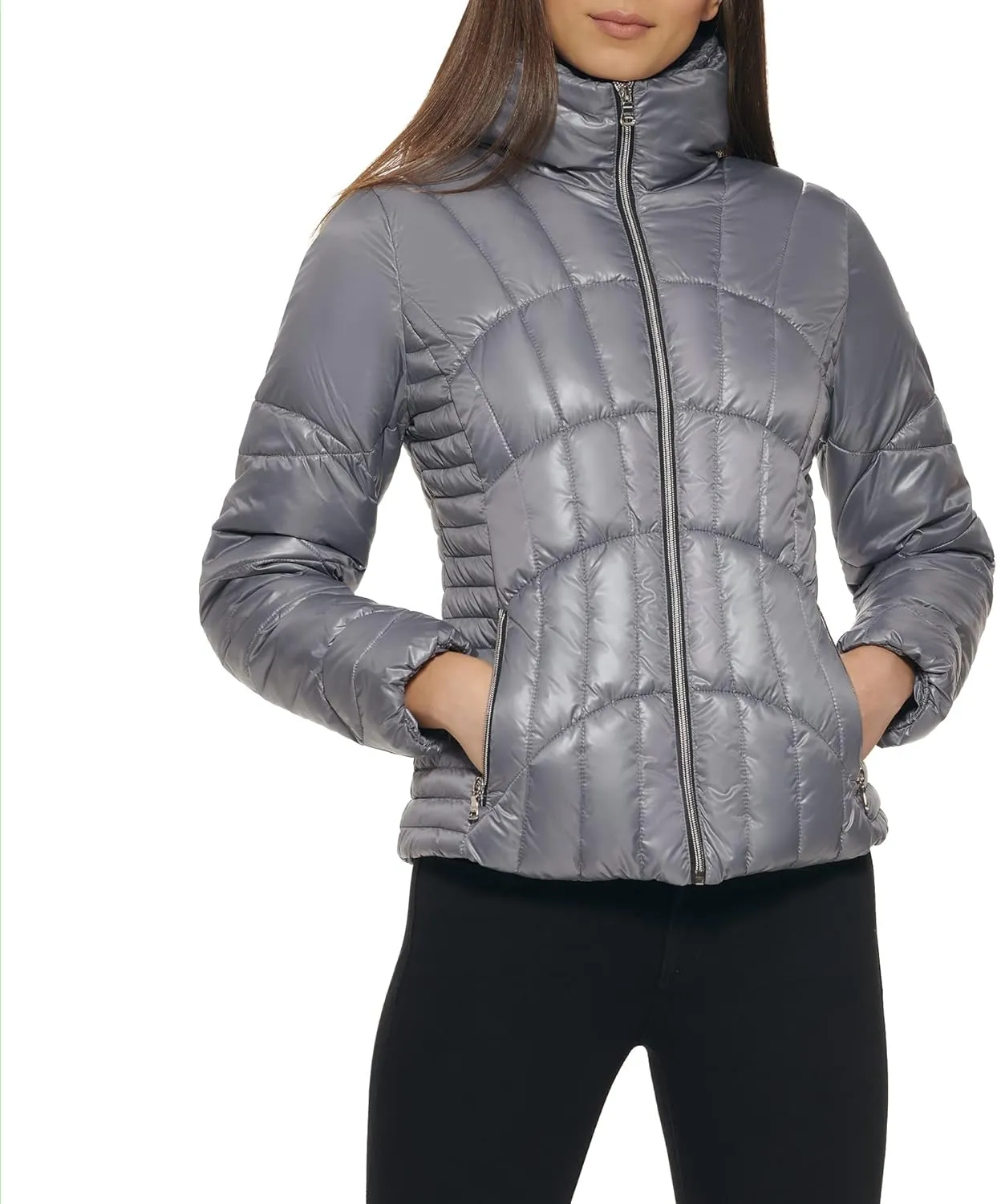 GUESS Women's Midweight Puffer Jacket