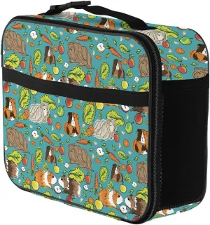 Guinea Pig Lunch Bag Reusable Insulated Lunch Box Keep Food Cooler Thermal Lunch Tote for Women Men