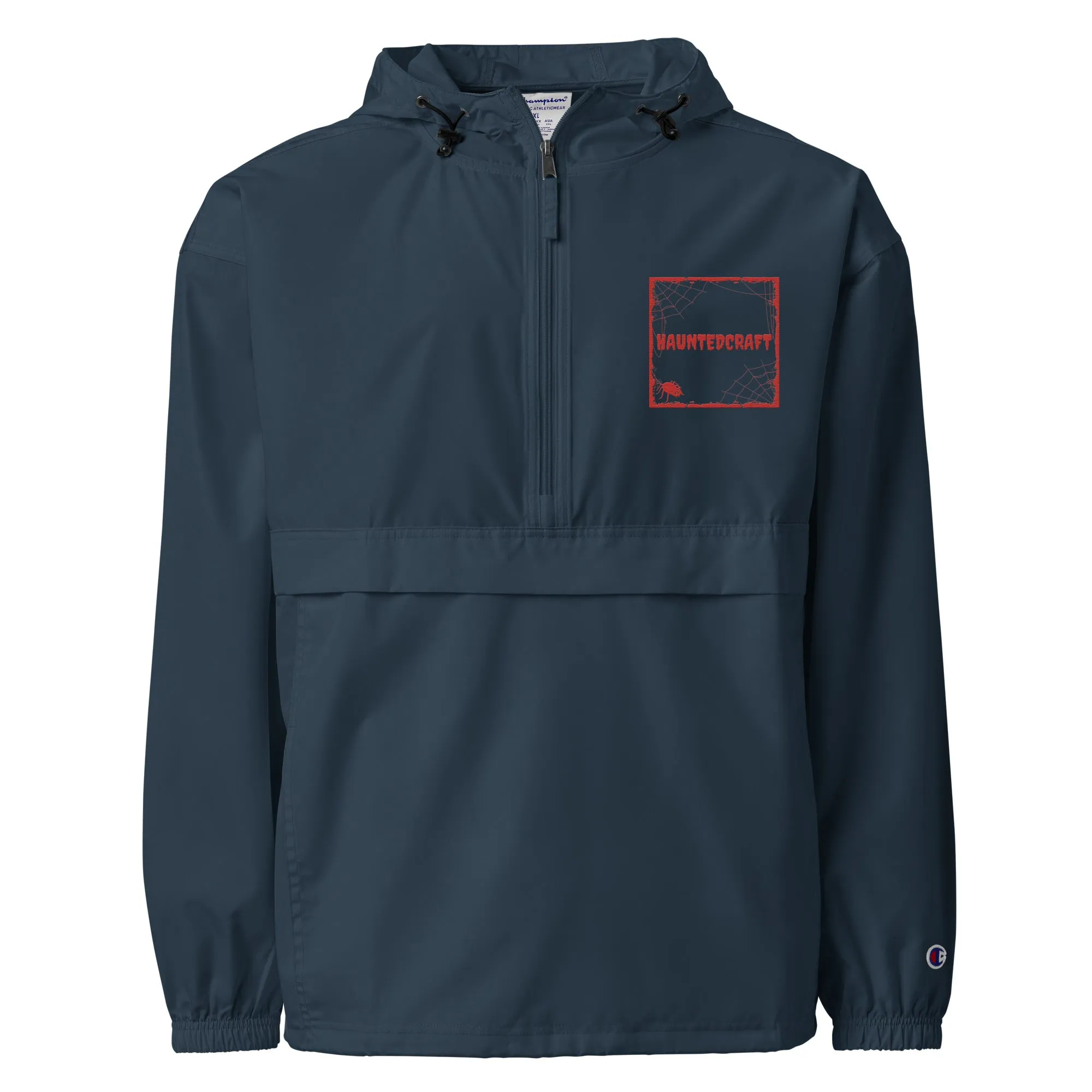 HAUNTEDCRAFT Embroidered Champion Packable Jacket