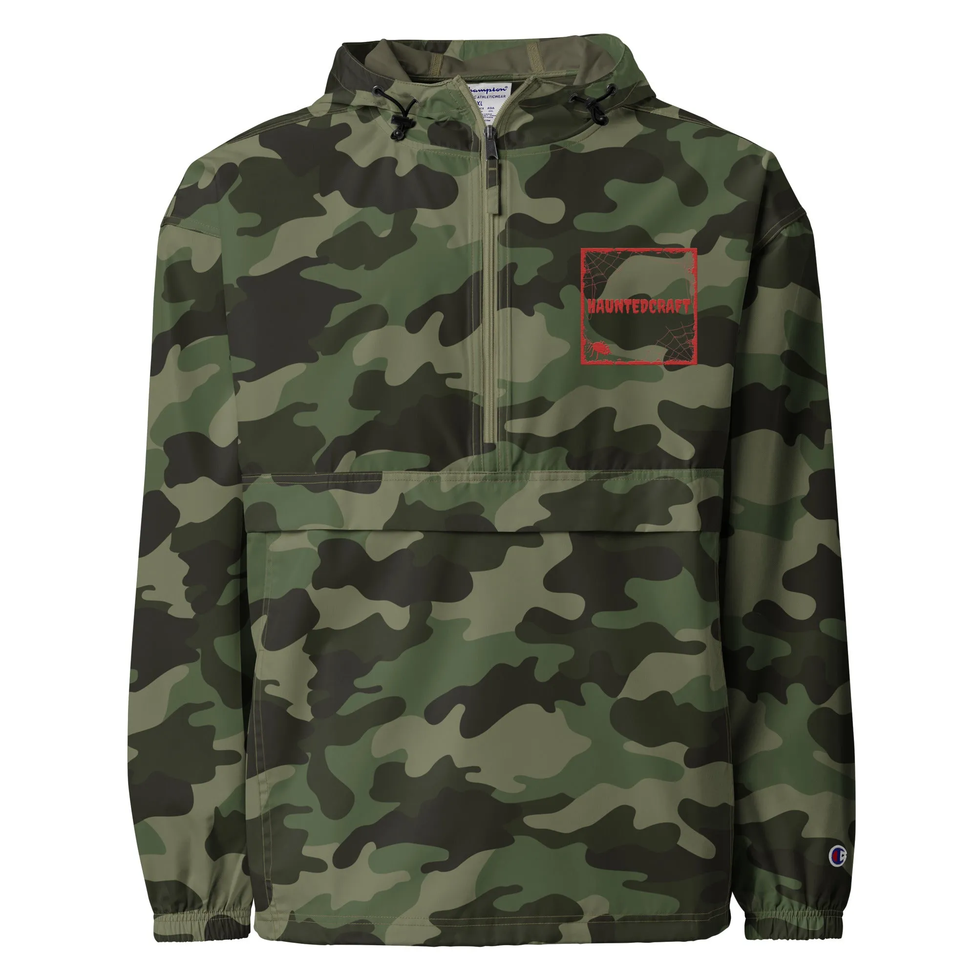 HAUNTEDCRAFT Embroidered Champion Packable Jacket