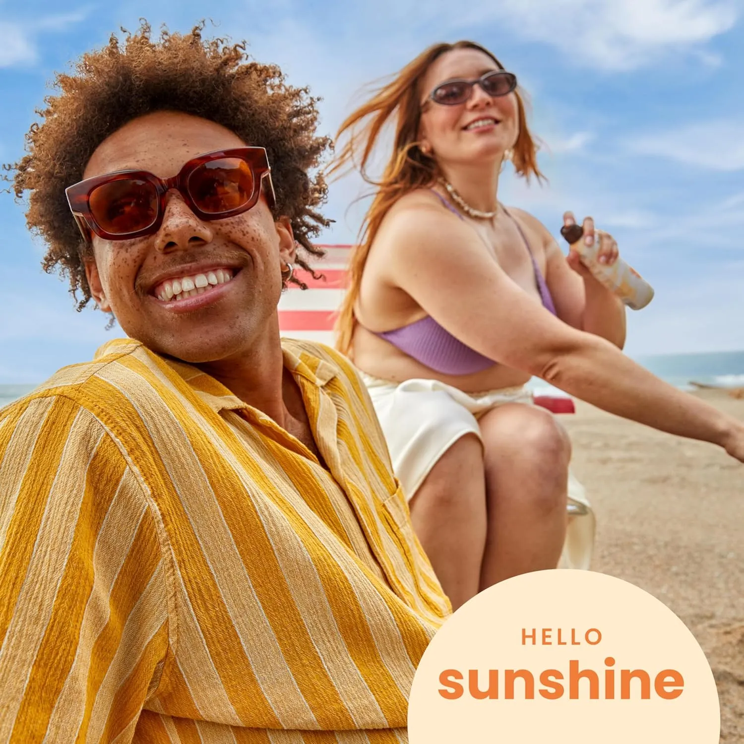 Hawaiian Tropic Weightless Hydration Clear Spray Sunscreen SPF 15, 6oz Twin Pack | Hawaiian Tropic Sunblock, Oxybenzone Free Spray Sunscreen Pack, 6oz each