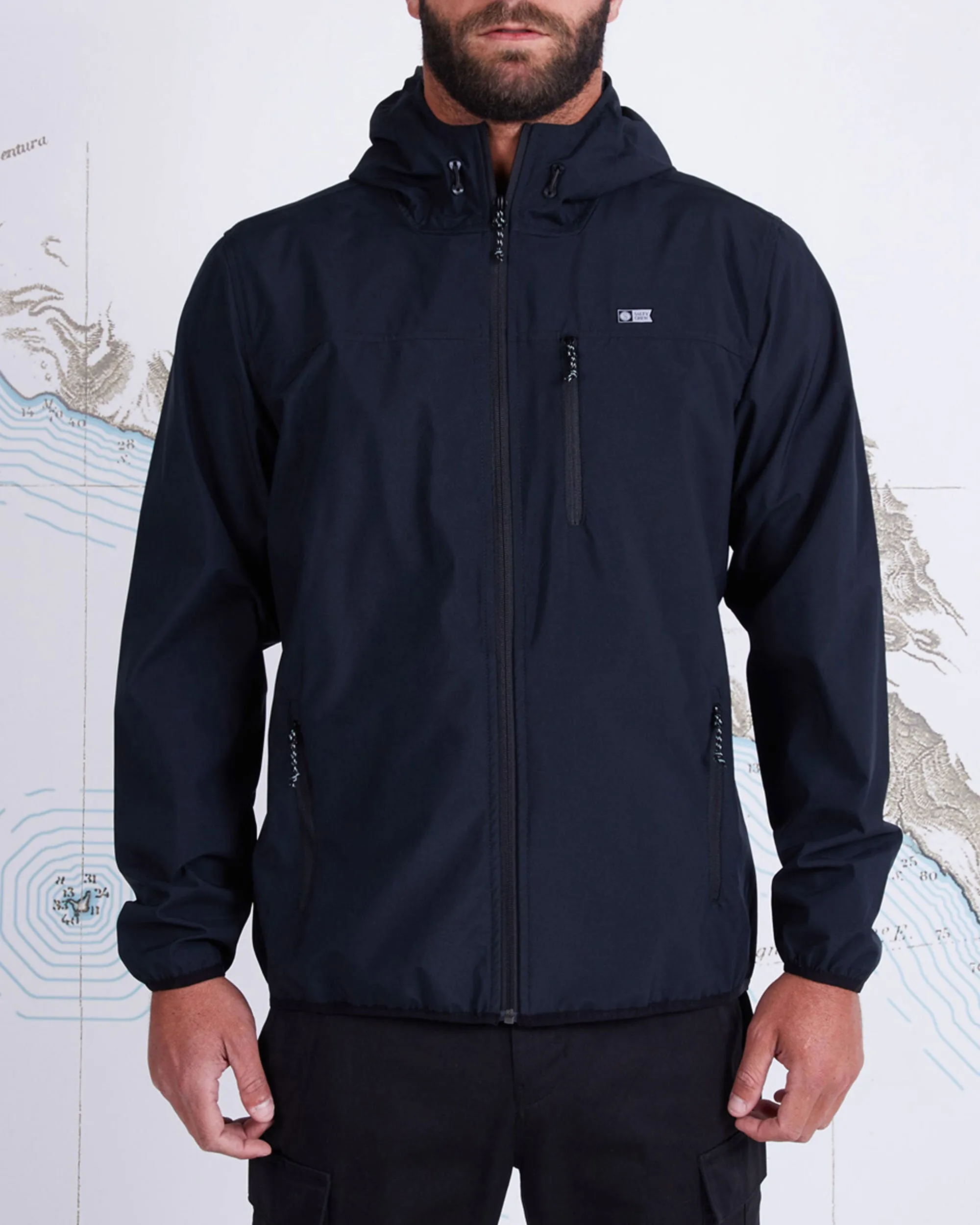 HEADWIND PACKABLE JACKET - Black