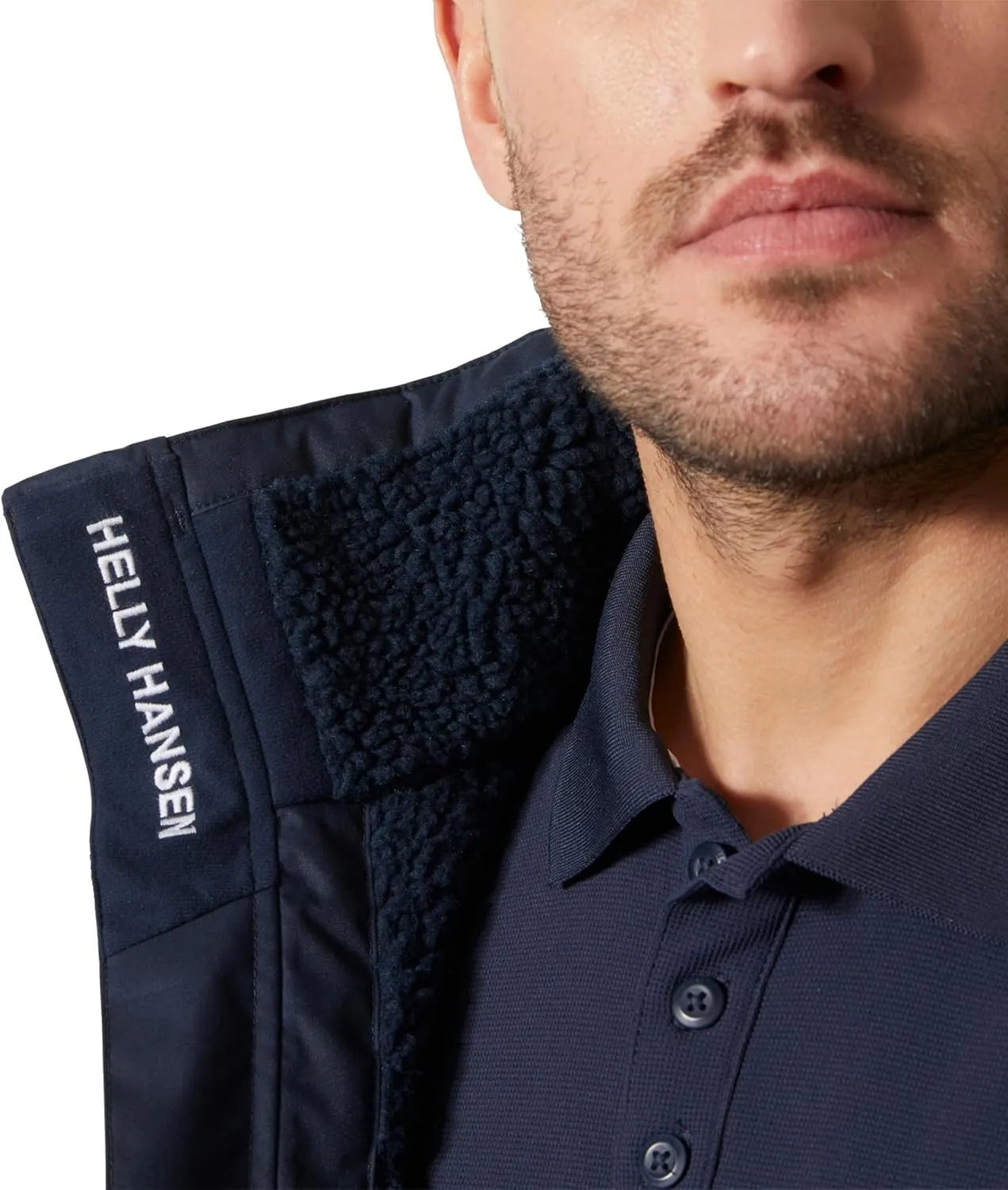 Helly-Hansen Crew Hooded Midlayer 2.0 Waterproof Jackets for Men with Insulated Windproof Sailing Fabric and Packable Hood