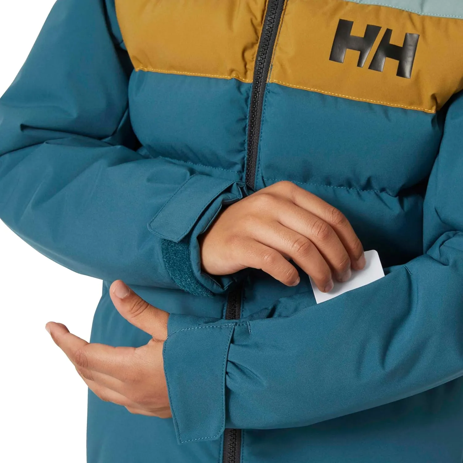 Helly-Hansen Cyclone Jacket for Juniors - Waterproof, Breathable, Insulated Skiing Jacket with Adjustable Hood