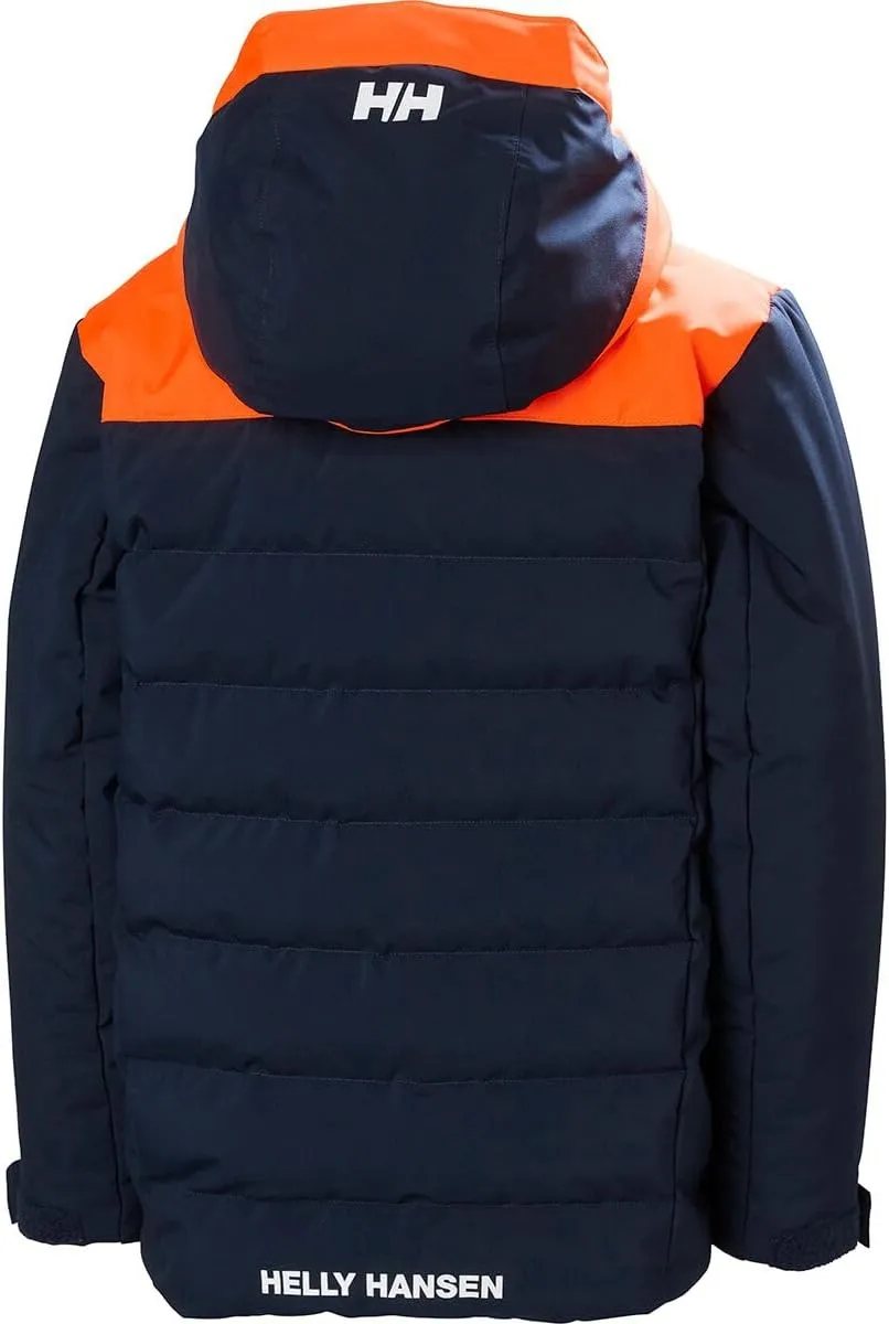 Helly-Hansen Cyclone Jacket for Juniors - Waterproof, Breathable, Insulated Skiing Jacket with Adjustable Hood