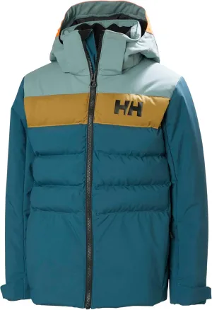 Helly-Hansen Cyclone Jacket for Juniors - Waterproof, Breathable, Insulated Skiing Jacket with Adjustable Hood