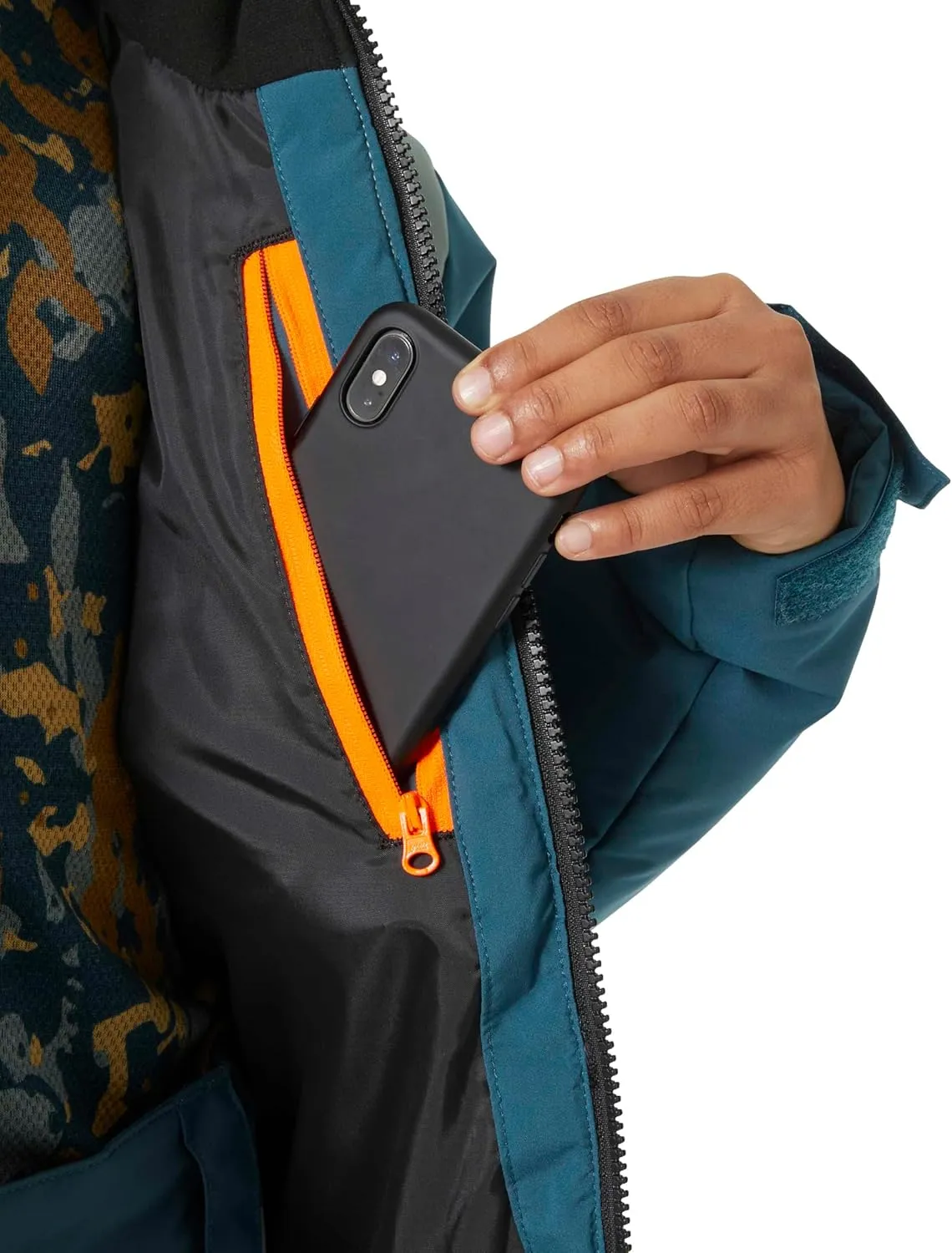 Helly-Hansen Cyclone Jacket for Juniors - Waterproof, Breathable, Insulated Skiing Jacket with Adjustable Hood