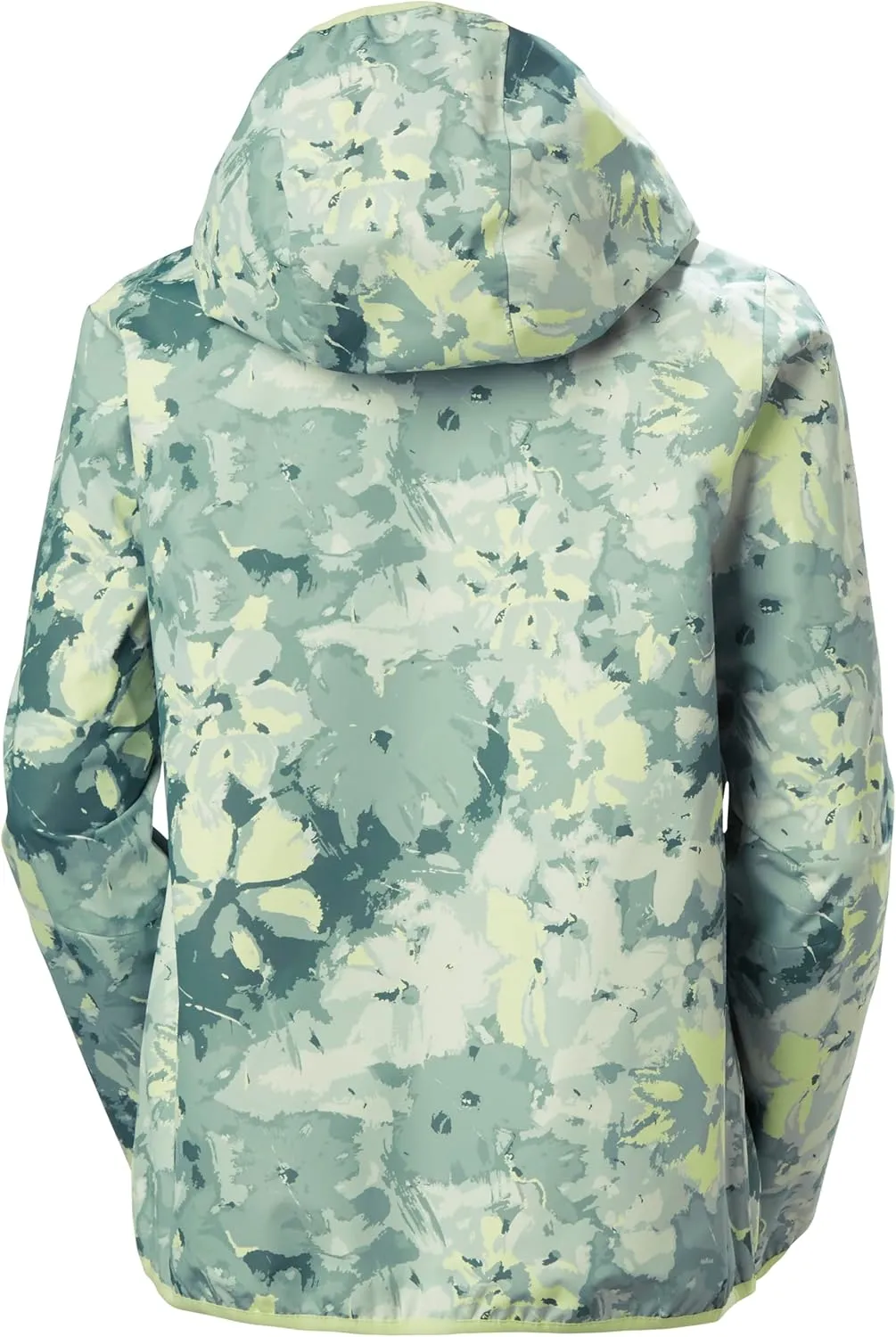 Helly-Hansen Graphic Rain Jacket for Women - Waterproof Lightweight Coat with Stylish Design and Breathable Fabric