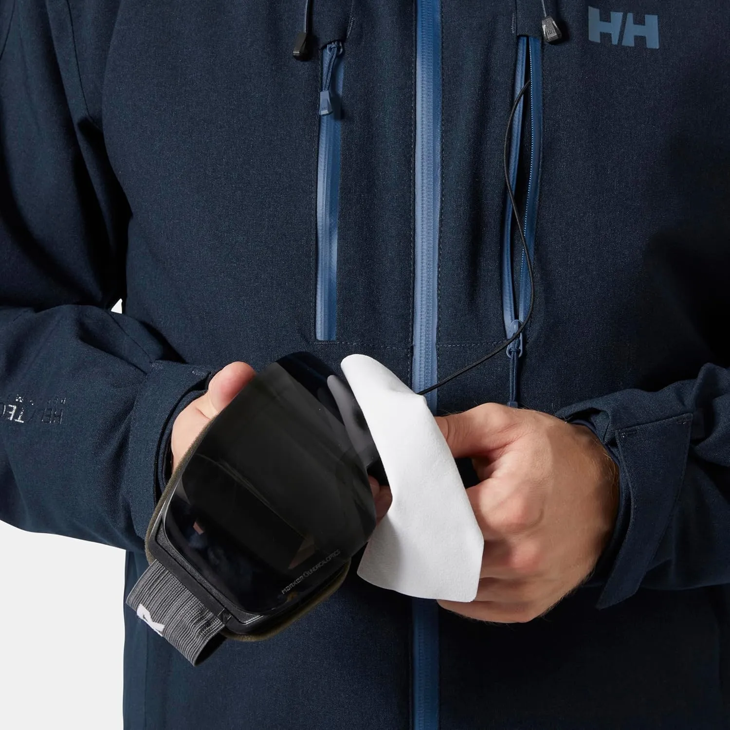 Helly-Hansen Jupiter 3.0 Jacket For Men - Waterproof, Windproof, Breathable Skiing Jacket With Adjustable Hood