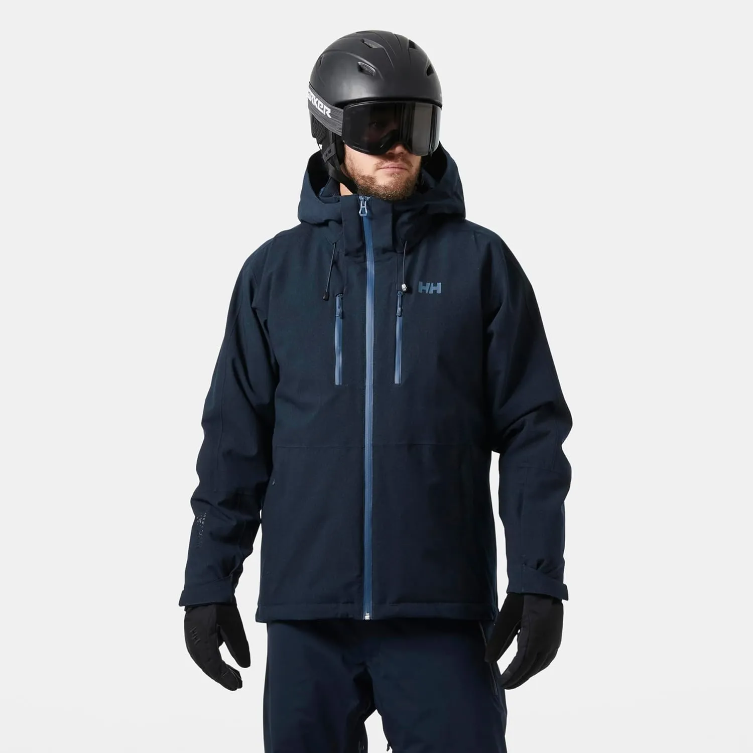 Helly-Hansen Jupiter 3.0 Jacket For Men - Waterproof, Windproof, Breathable Skiing Jacket With Adjustable Hood