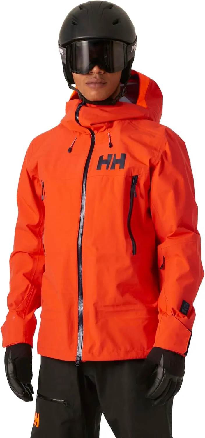 Helly-Hansen Sogn Shell 2.0 Jacket for Men, Premium Waterproof Skiing-Jacket with Breathable Fabric, Ideal for Winter Sports