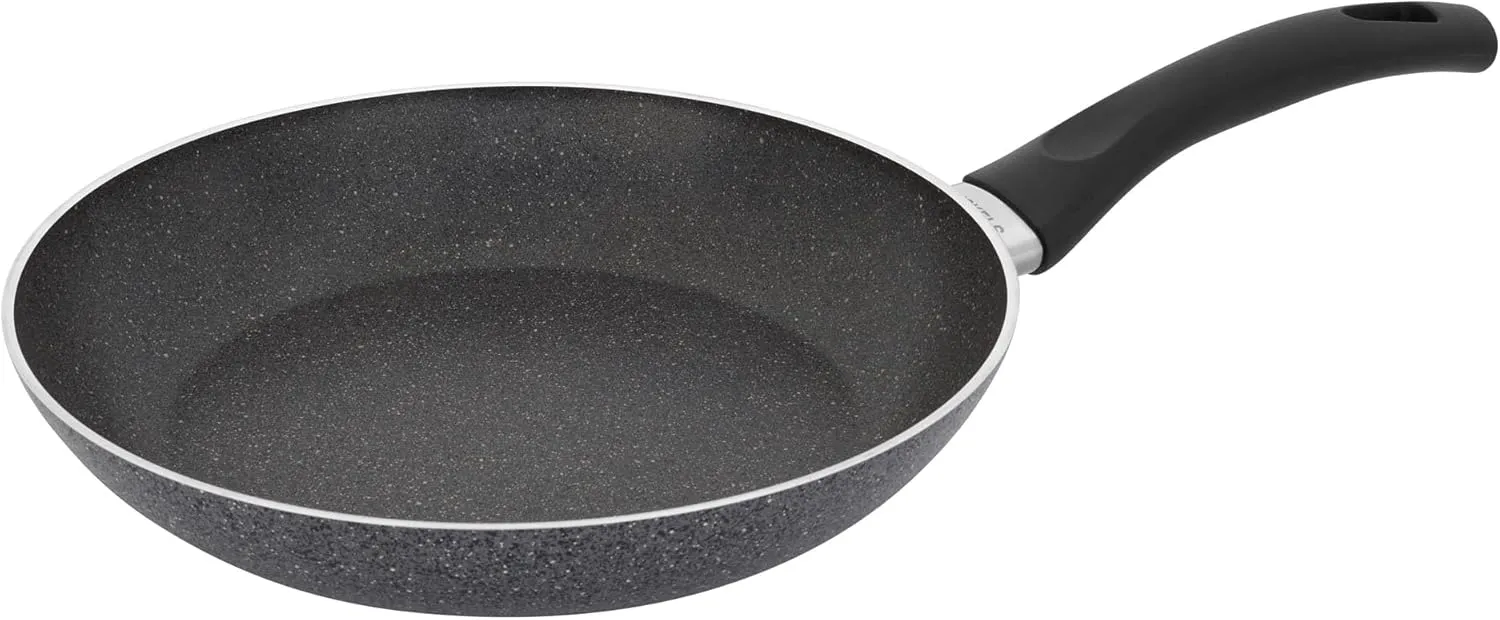 Henckels Everlift 10-inch Granitium Nonstick Frying Pan, Made in Italy, durable 3-layer granite-hued nonstick coating from recycled materials, Oven safe to 400°F, Dishwasher safe