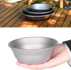 Hiking Friendly Cookware Set Ultralight Plates and Bowls for All Your Outdoor Meals