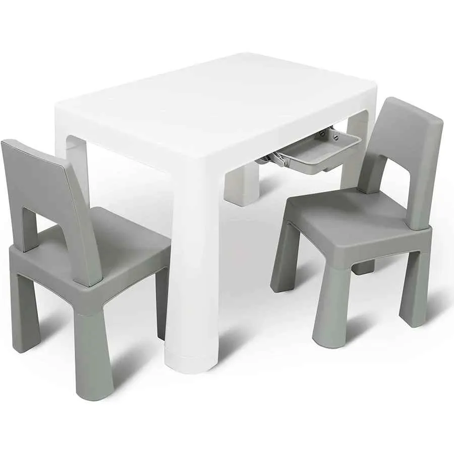 Home Canvas Multi-functional Study Table and Chair Set for Childrens | Lightweight Table and Chair Sets with Storage Drawers