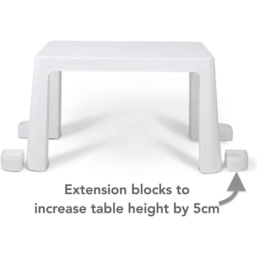 Home Canvas Multi-functional Study Table and Chair Set for Childrens | Lightweight Table and Chair Sets with Storage Drawers
