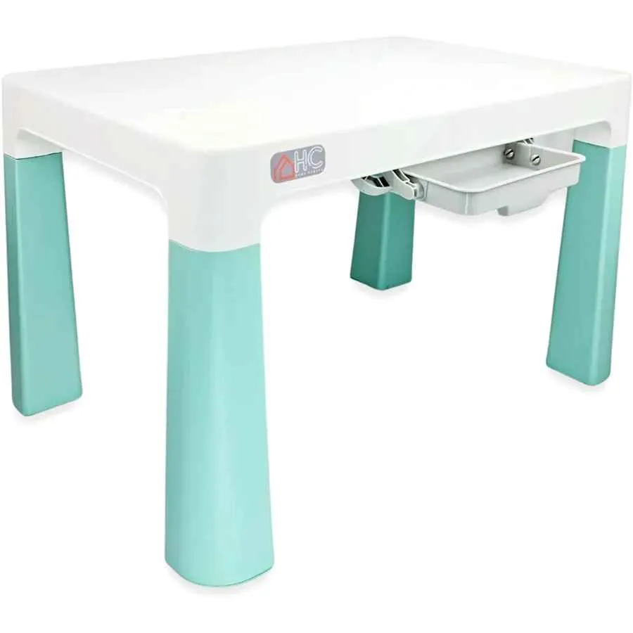 Home Canvas Multi-functional Study Table and Chair Set for Childrens | Lightweight Table and Chair Sets with Storage Drawers