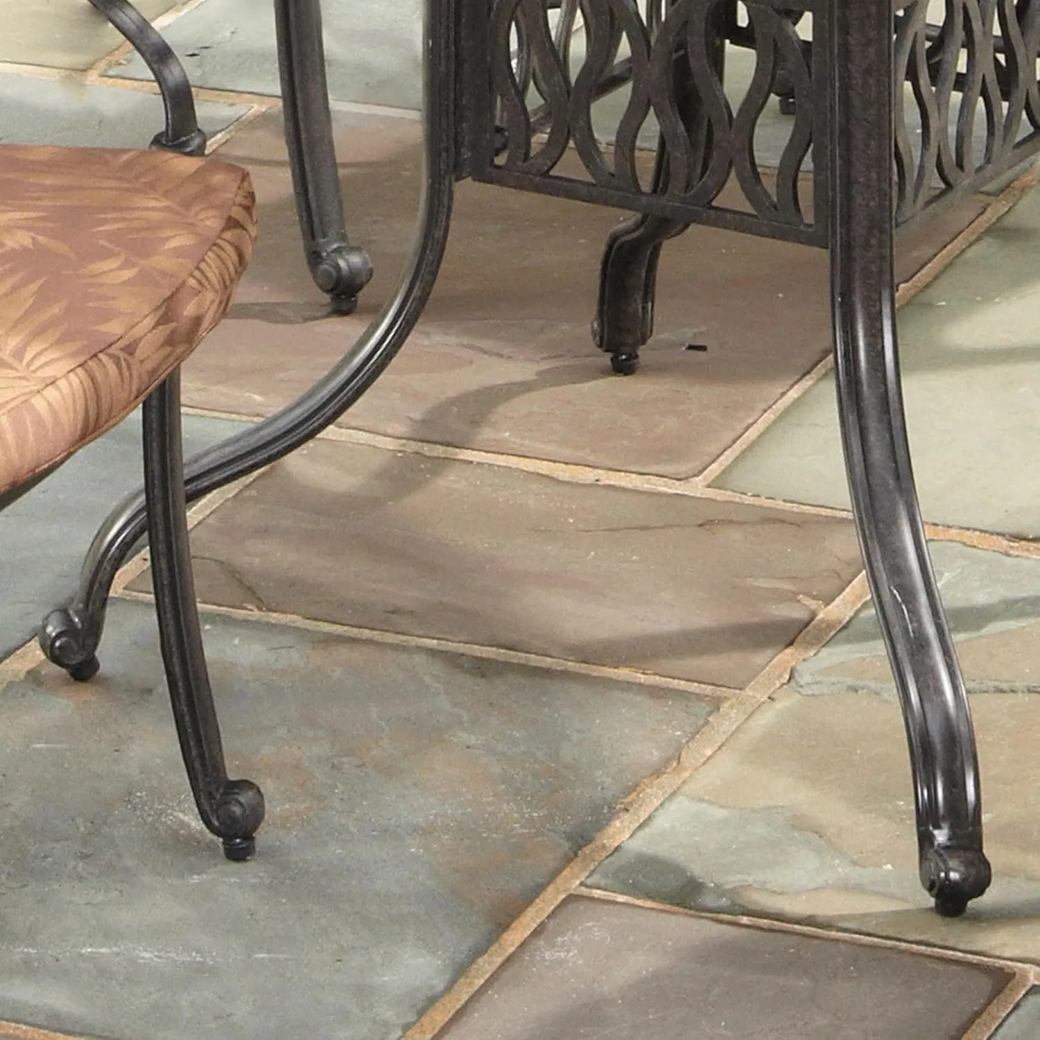 Homestyles Capri Outdoor Dining Table, Capri, Charcoal