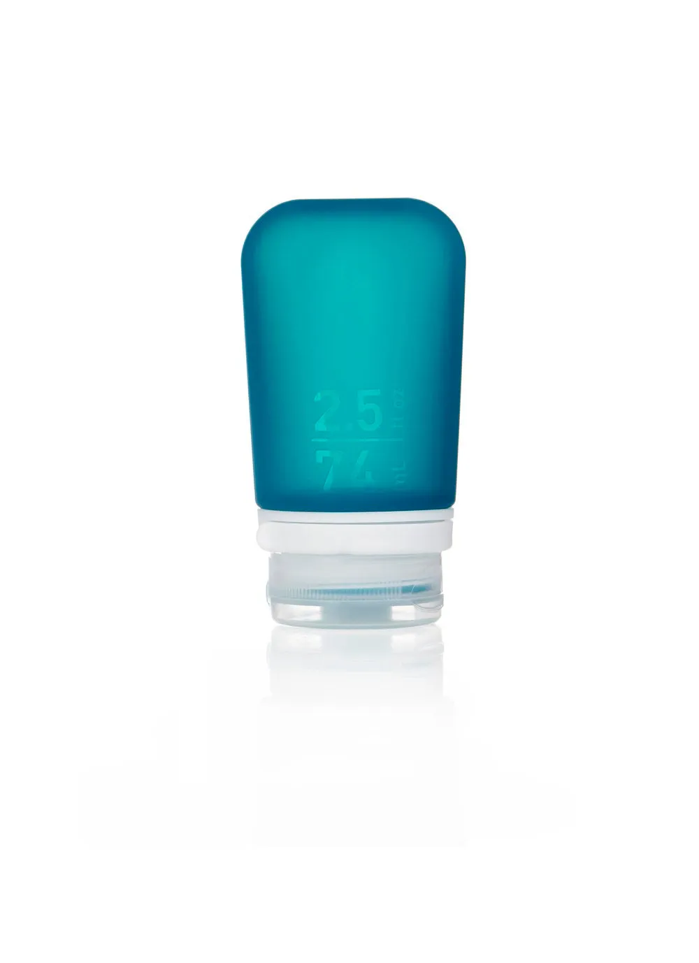 Humangear- 2.5 oz GoToob  Silicone Toiletry 3-1-1  Bottle (MEDIUM)