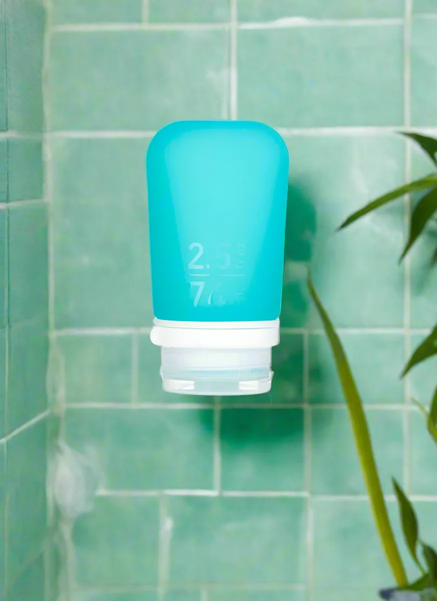 Humangear- 2.5 oz GoToob  Silicone Toiletry 3-1-1  Bottle (MEDIUM)