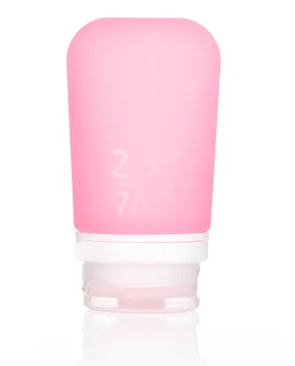 Humangear- 2.5 oz GoToob  Silicone Toiletry 3-1-1  Bottle (MEDIUM)