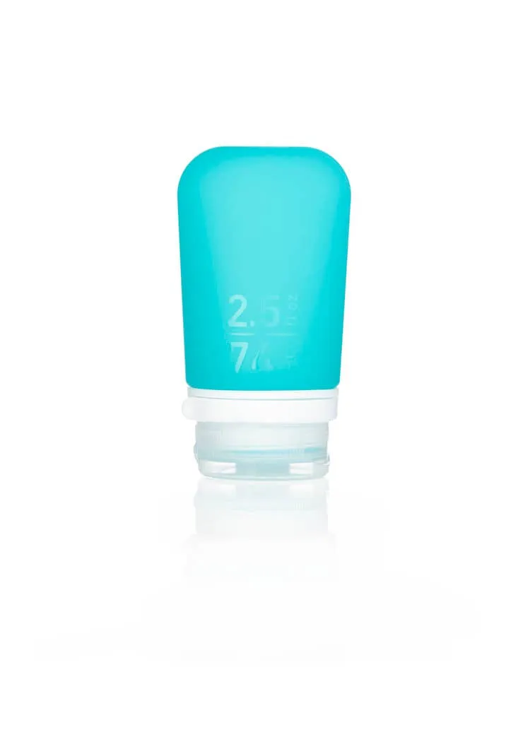 Humangear- 2.5 oz GoToob  Silicone Toiletry 3-1-1  Bottle (MEDIUM)