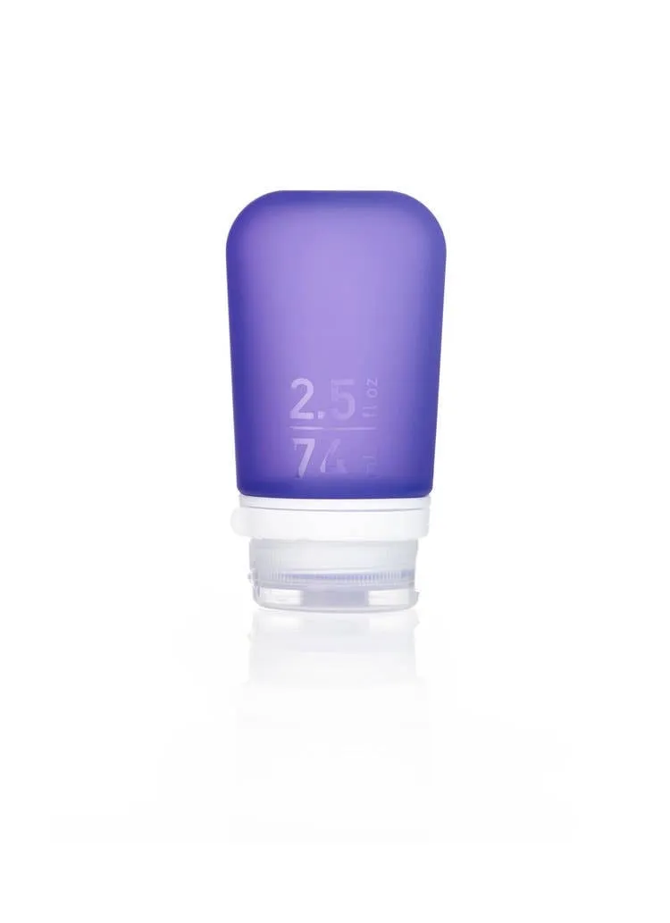 Humangear- 2.5 oz GoToob  Silicone Toiletry 3-1-1  Bottle (MEDIUM)