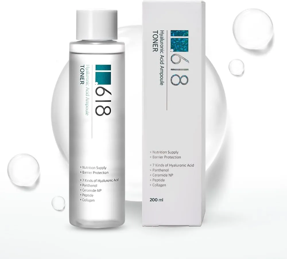 Hyaluronic Acid Toner – 7-Layer Hydration for Radiant, Balanced Skin | All Skin Types | Korean K-Beauty (6.7 Fl Oz)
