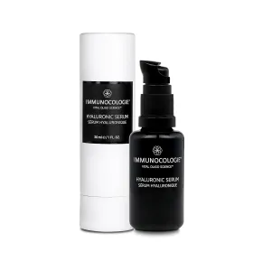 Hyaluronic Serum - Lightweight Dual-Weighted Hyaluronic Acid Serum for Face to Promote Deep Hydration & Skin Plumping - 1 Fl. oz./30 ml