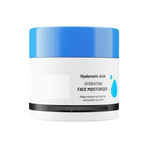Hydrating Face Moisturiser| Polyglutamic Acid | Intense Hydration & Moisturisation | Mineral Oil & Silicone Free | 50 gm