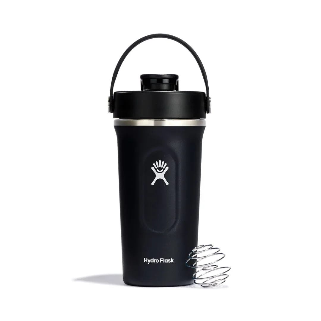 HYDRO FLASK 24 OZ INSULATED SHAKER BOTTLE BLACK